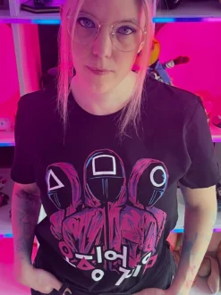 Squid Game - Guards T-Shirt schwarz