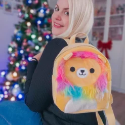 Squishmallows - Leonard Plüsch Mini Rucksack
