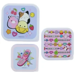 Squishmallows Snackboxen 3er-Pack