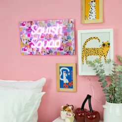 Squishmallows - Squish Squad Neon Wandlampe