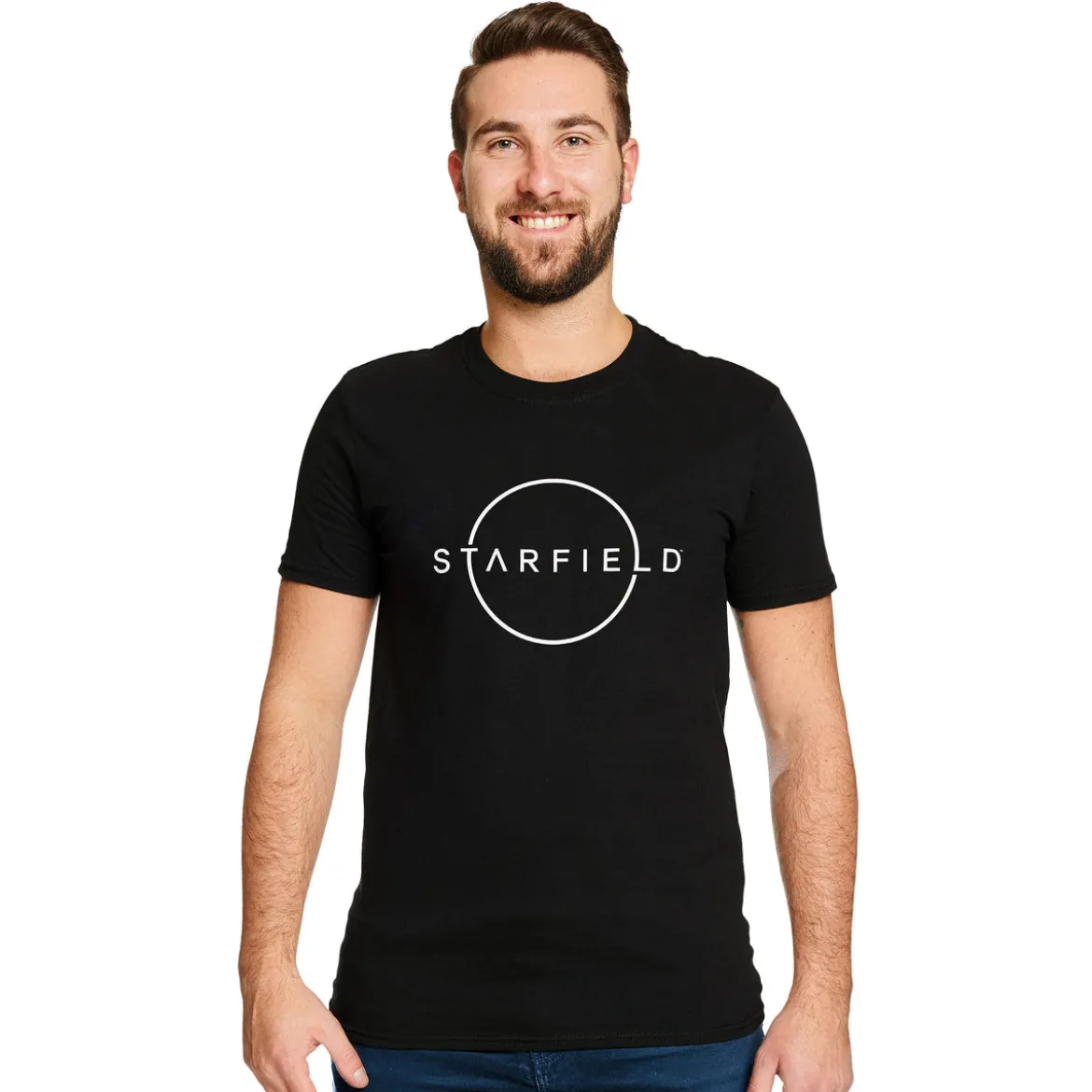 Starfield - Logo T-Shirt schwarz