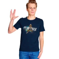 Star Trek - Discovery Logo T-Shirt blau