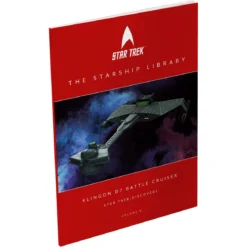 Star Trek Library Die-Cast Klingon D7 Battle Cruiser 10 cm
