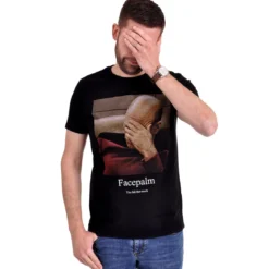 Star Trek - Picard Facepalm T-Shirt schwarz