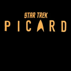 Star Trek - Picard Logo T-Shirt schwarz