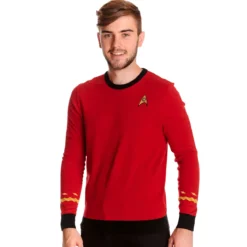 Star Trek - Scotty Uniform Strickpullover rot
