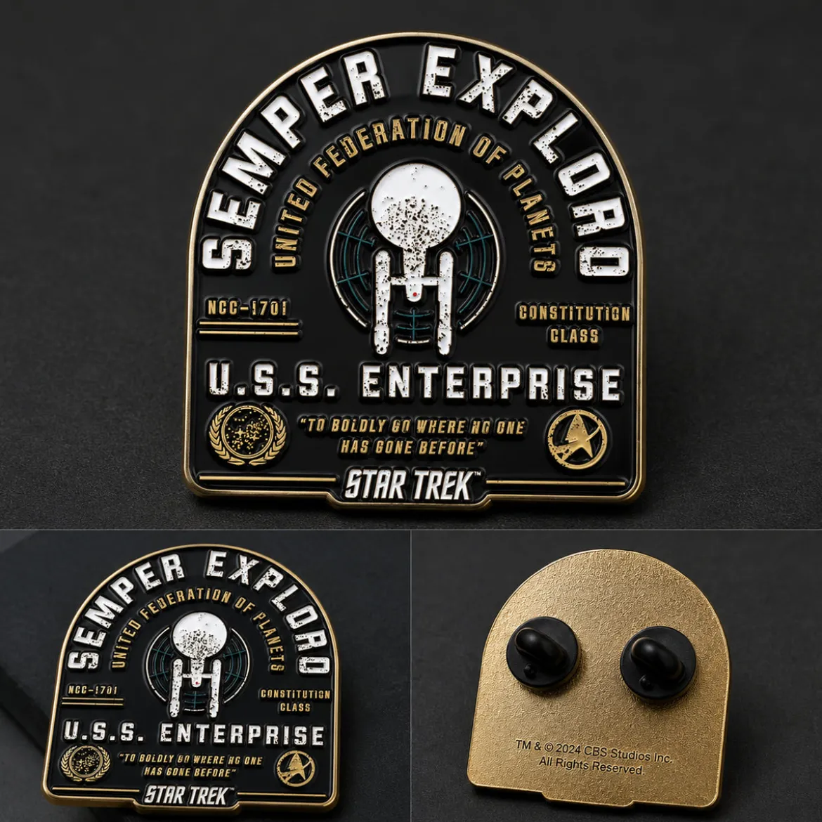 Star Trek - Starfleet Academie Pins 5er Set