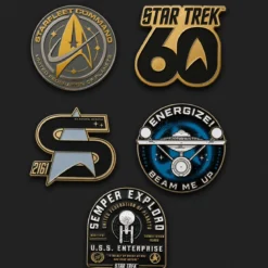 Star Trek - Starfleet Academie Pins 5er Set
