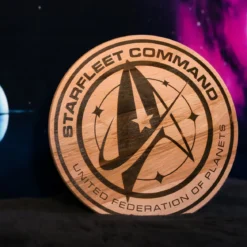 Star Trek - Starfleet Command Schneidebrett Buche