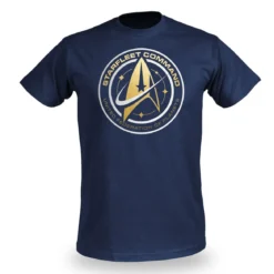 Star Trek - Starfleet Command T‑Shirt blau