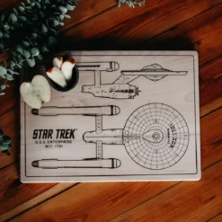Star Trek - U.S.S. Enterprise Schneidebrett