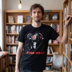 Star Wars - Andor Tie Avenger Helm T-Shirt schwarz