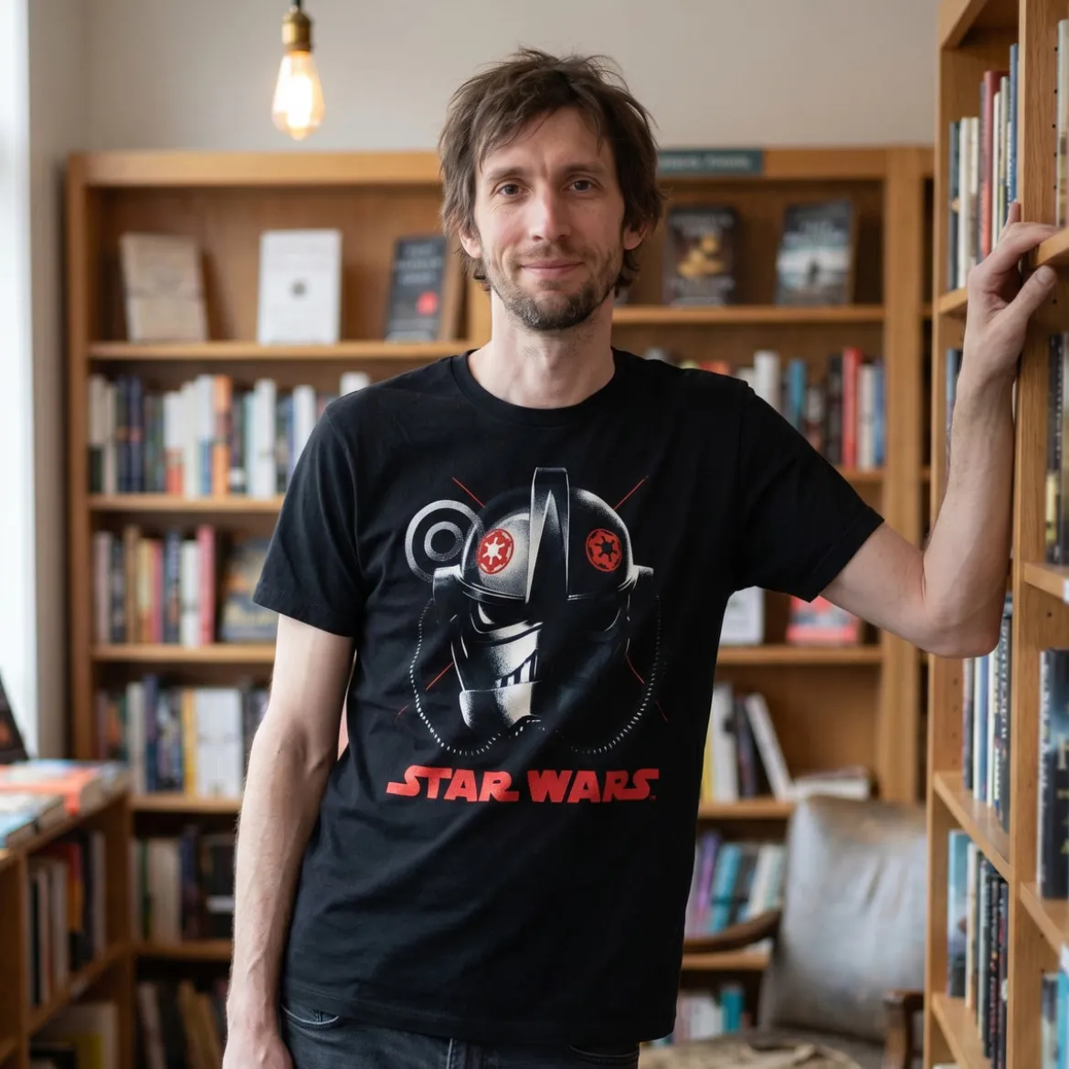 Star Wars - Andor Tie Avenger Helm T-Shirt schwarz