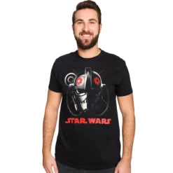 Star Wars - Andor Tie Avenger Helm T-Shirt schwarz