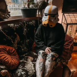 Star Wars - Artillery Stormtrooper Helm Replik mit Stimmenverzerrer