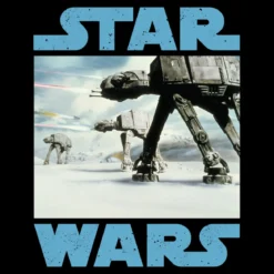 Star Wars - AT-AT auf Hoth T-Shirt schwarz