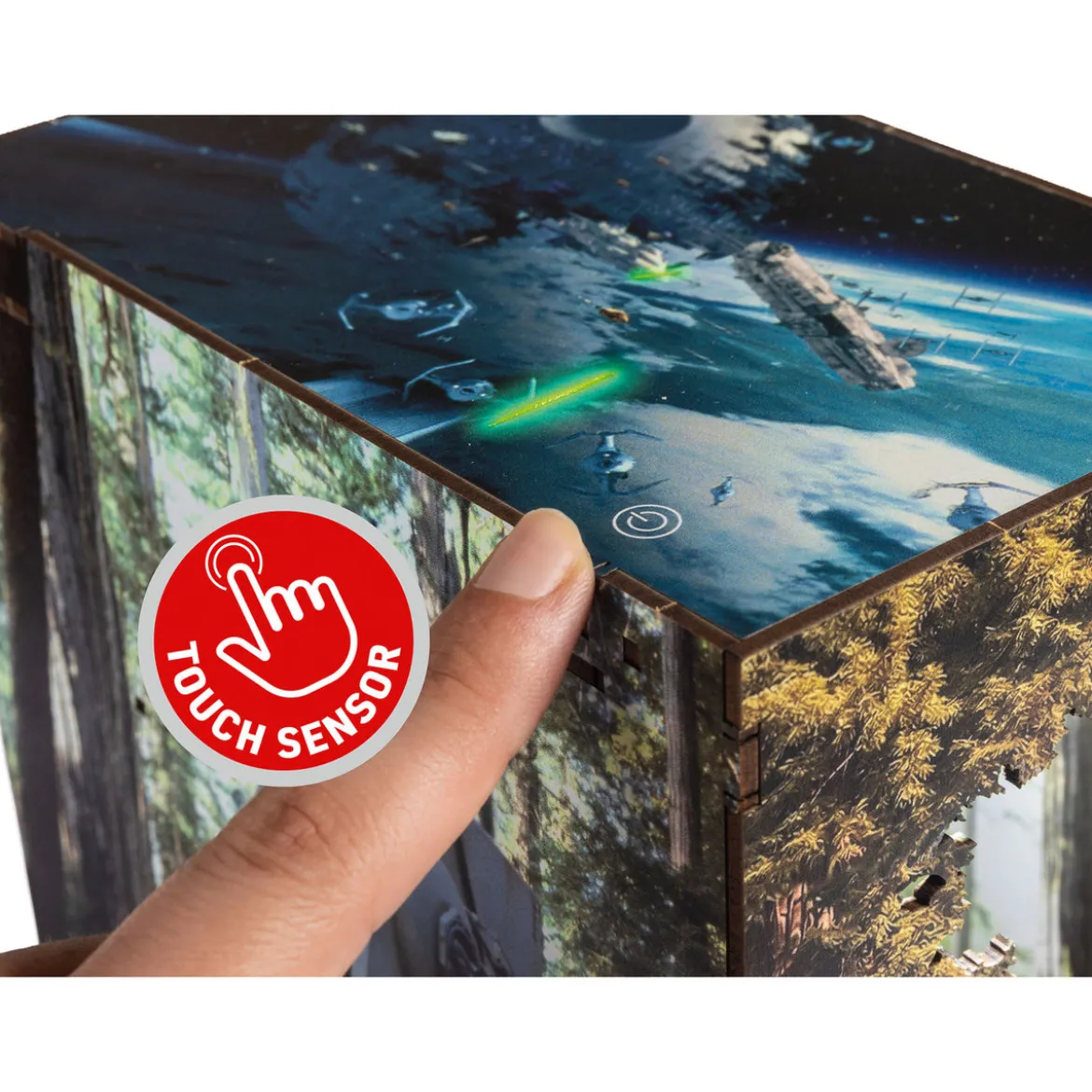 Star Wars - Battle of Endor Nook Modell Bausatz Holz