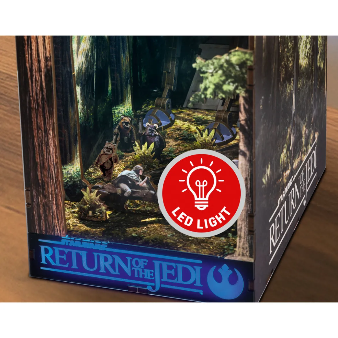 Star Wars - Battle of Endor Nook Modell Bausatz Holz