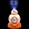 Star Wars - BB-8 Wecker mit Projektion und Sound