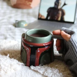 Star Wars - Boba Fett Helm 3D Tasse mit Deckel