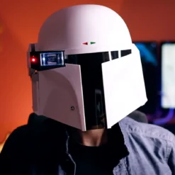 Star Wars - Boba Fett Prototyp Helm Premium Replik mit Lichteffekten