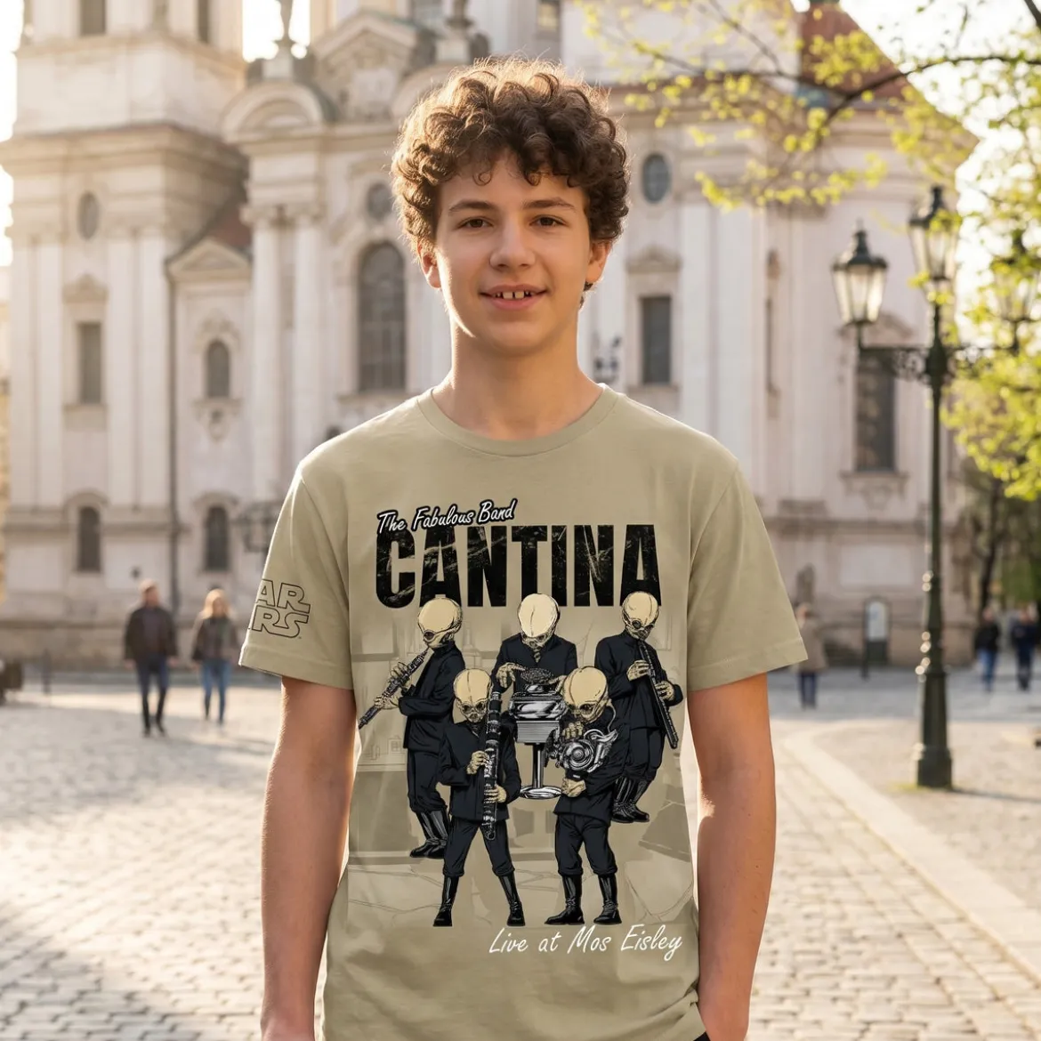 Star Wars - Cantina Band T-Shirt beige