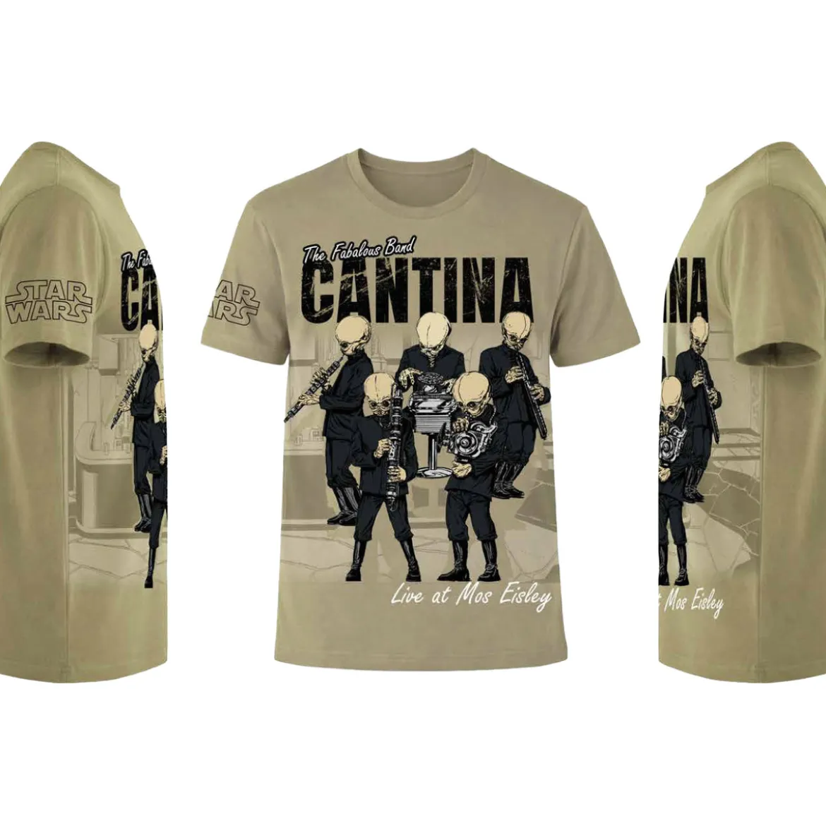 Star Wars - Cantina Band T-Shirt beige