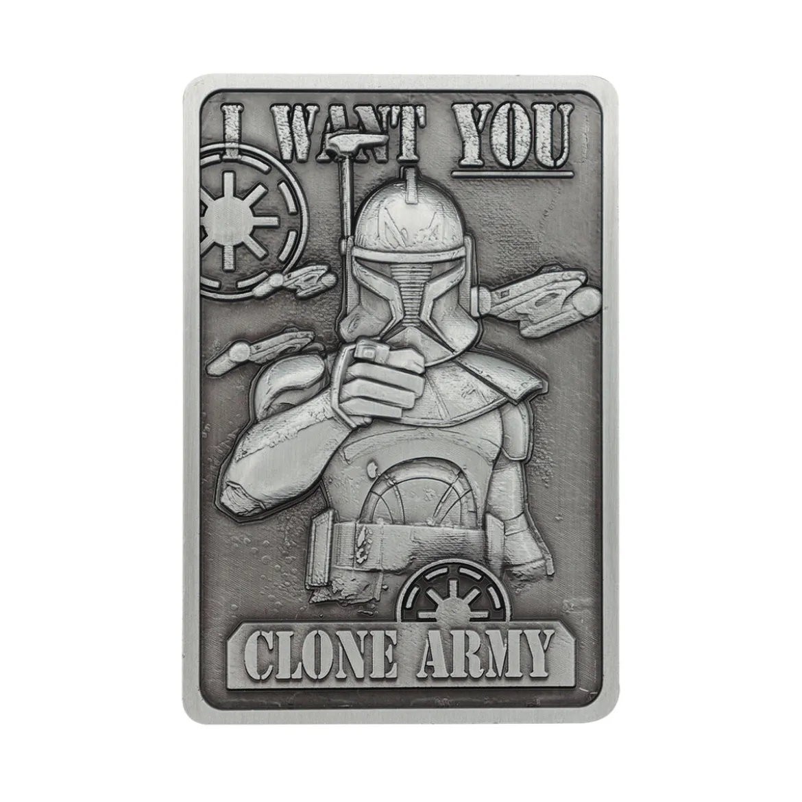 Star Wars - Captain Rex Clone Army Metallbarren Replik limitiert