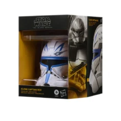 Star Wars - Captain Rex Mini Helm Replik auf Base
