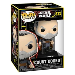Star Wars - Count Dooku Retro Funko Pop Wackelkopf-Figur