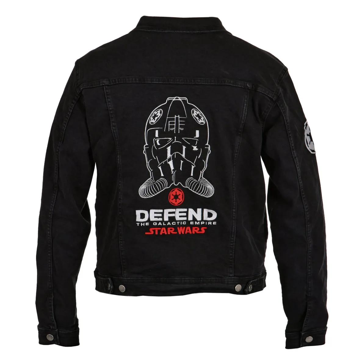 Star Wars - Dark Side Defend The Galactic Empire Jeansjacke schwarz