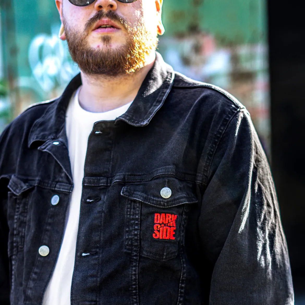 Star Wars - Dark Side Defend The Galactic Empire Jeansjacke schwarz