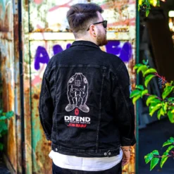Star Wars - Dark Side Defend The Galactic Empire Jeansjacke schwarz
