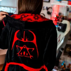 Star Wars - Darth Vader Bademantel schwarz-rot