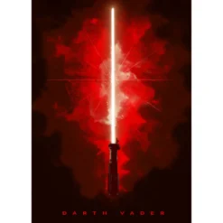 Star Wars - Darth Vader Lichtschwert Metall Poster