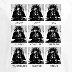 Star Wars - Darth Vader Multiface T-Shirt weiß