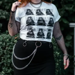 Star Wars - Darth Vader Multiface T-Shirt weiß