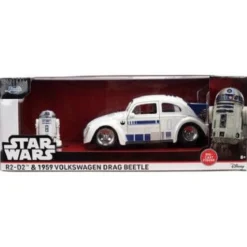Star Wars Diecast Modell 1:24 R2-D2 1959 VW Drag Beetle