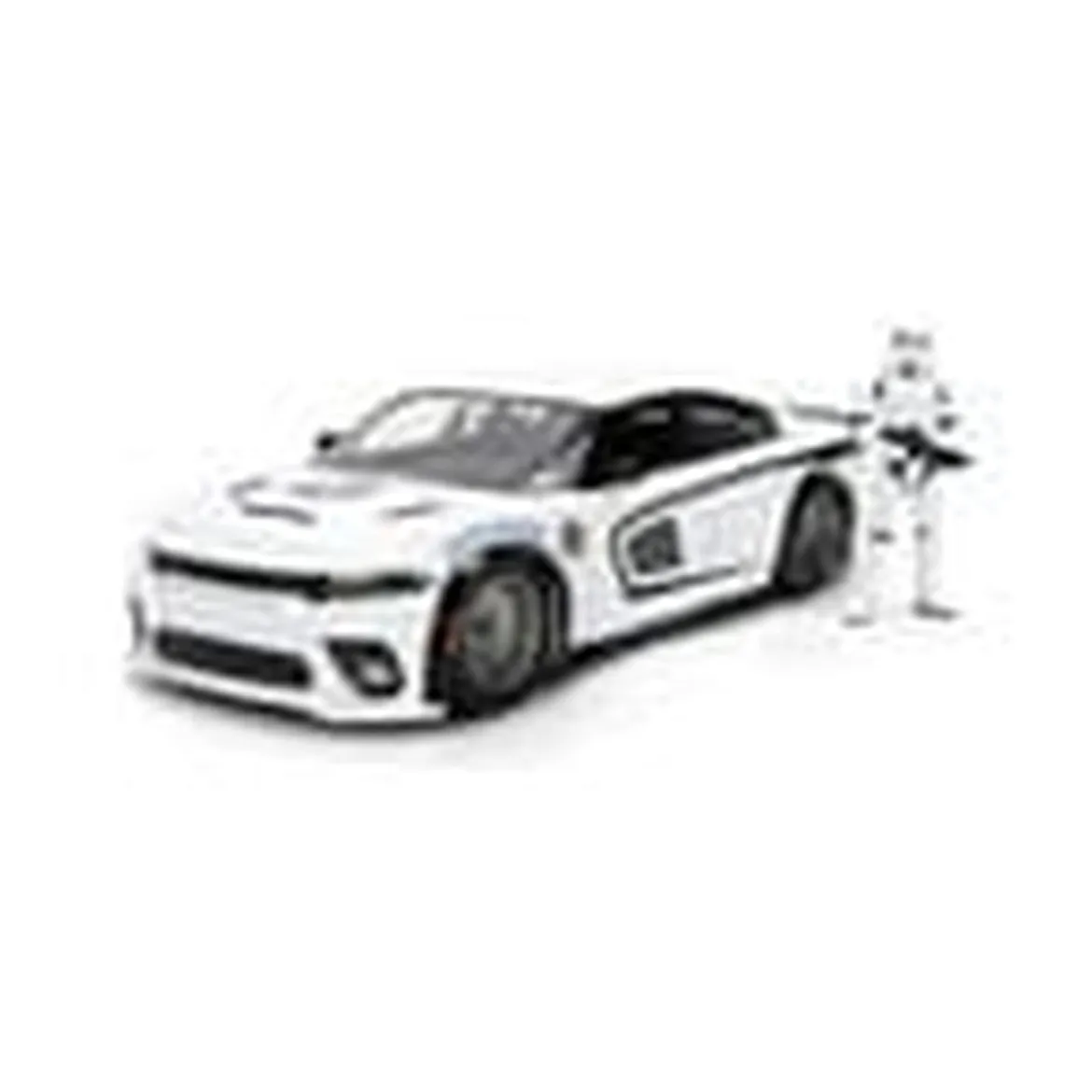 Star Wars Diecast Modell 1:24 Stormtrooper Dodge Charger