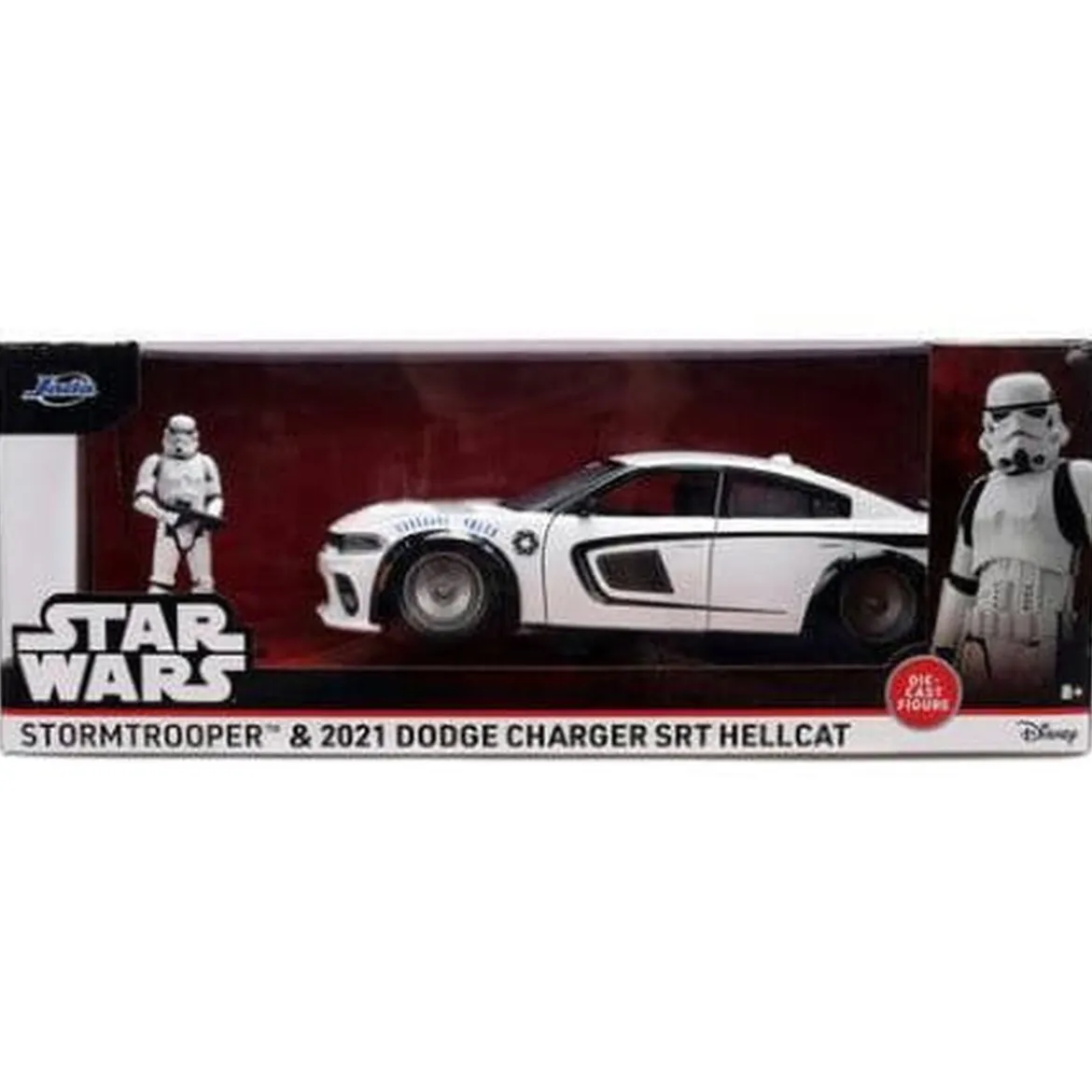 Star Wars Diecast Modell 1:24 Stormtrooper Dodge Charger