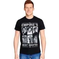 Star Wars - Empire's Most Wanted T-Shirt schwarz