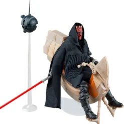 Star Wars Episode I Black Series Fahrzeug mit Actionfigur Darth Maul & Sith Speeder 25th Anniversary