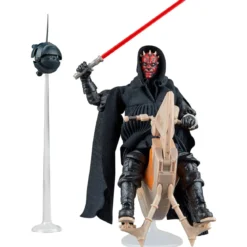 Star Wars Episode I Black Series Fahrzeug mit Actionfigur Darth Maul & Sith Speeder 25th Anniversary