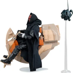 Star Wars Episode I Black Series Fahrzeug mit Actionfigur Darth Maul & Sith Speeder 25th Anniversary