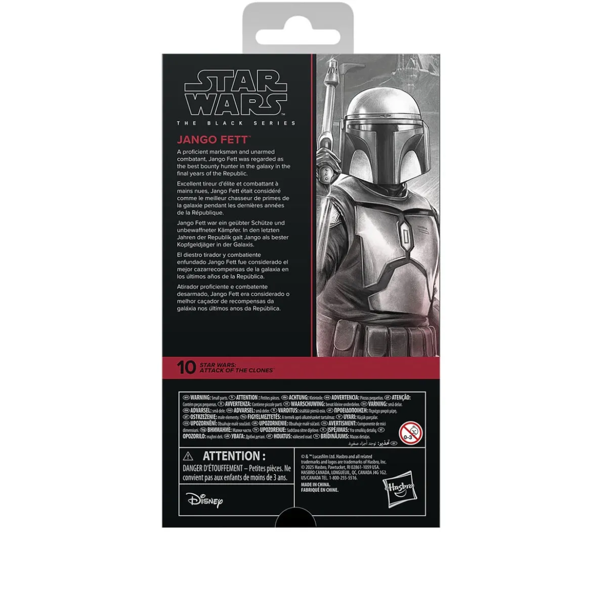 Star Wars Episode II Black Series Actionfigur Jango Fett 15 cm