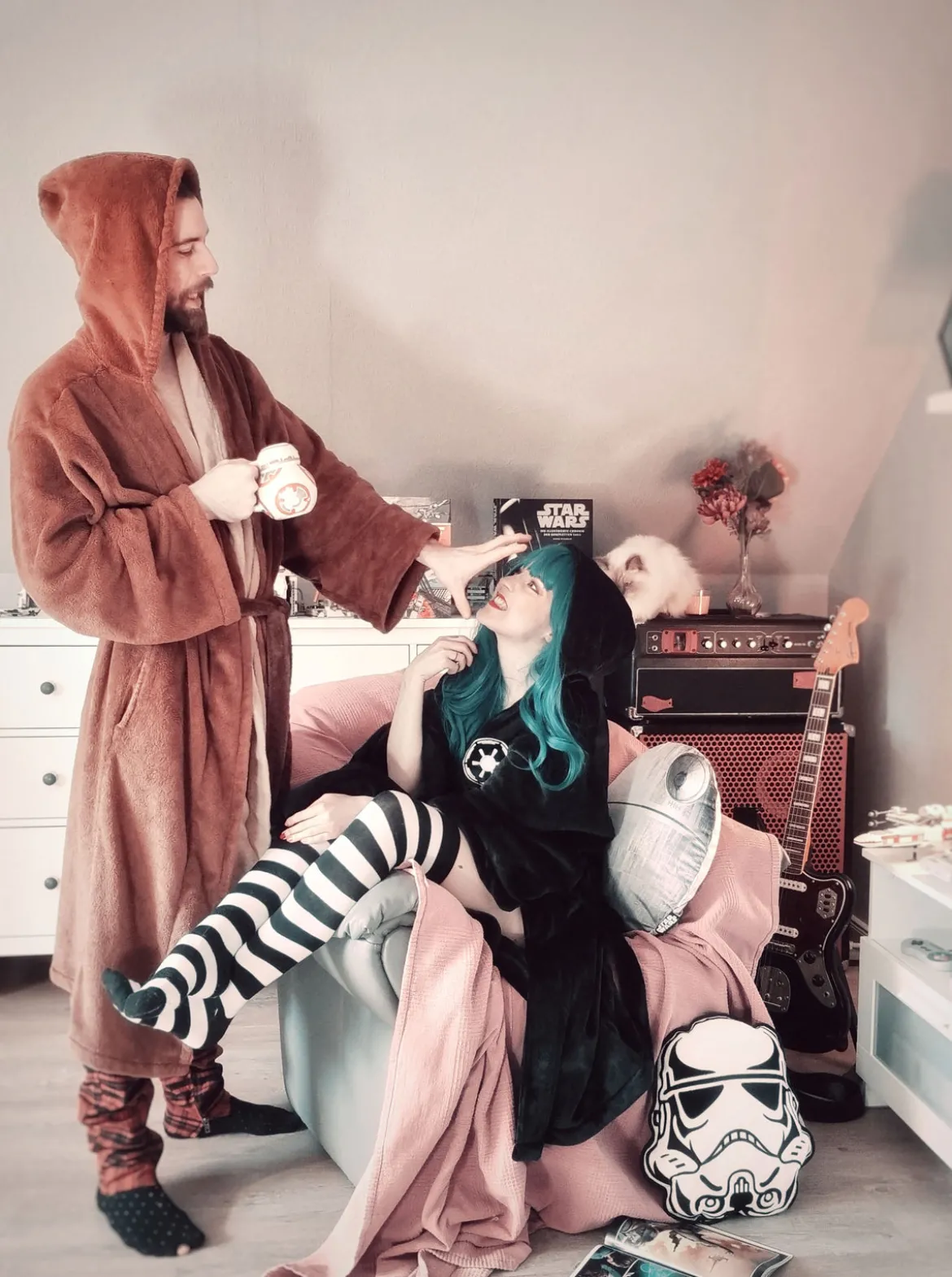 Star Wars - Jedi Bademantel braun