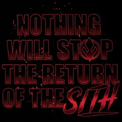 Star Wars - Kylo Ren Return of Sith T-Shirt schwarz
