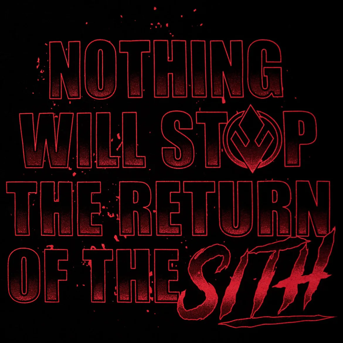 Star Wars - Kylo Ren Return of Sith T-Shirt schwarz