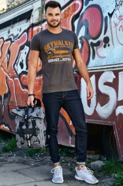 Star Wars - Landspeeder T-Shirt grau