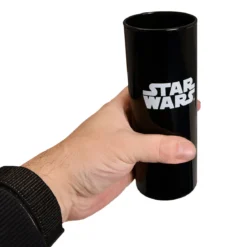 Star Wars - Logo Glas schwarz